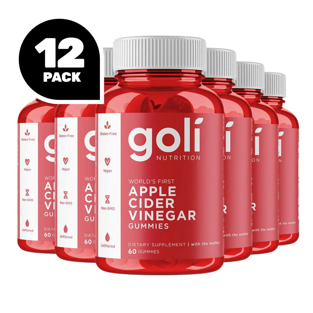 Goli Nutrition Apple Cider Vinegar Gummies, 60 Gummies