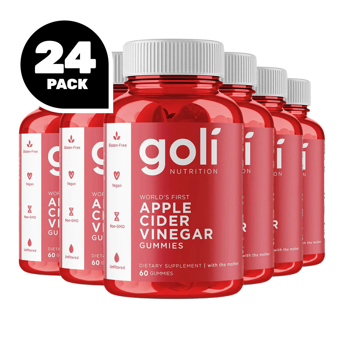 Goli Nutrition Apple Cider Vinegar Gummies, 60 Gummies