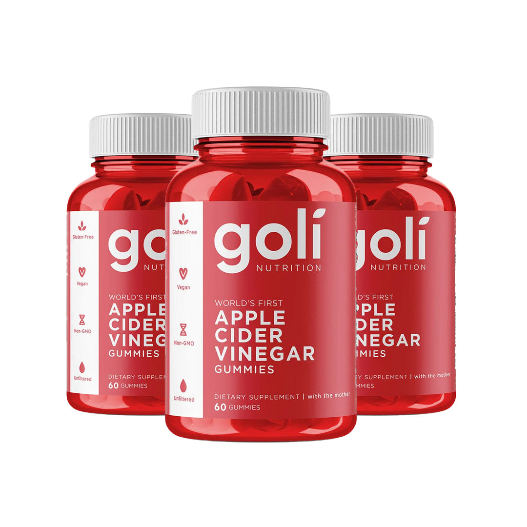 Goli Nutrition Apple Cider Vinegar Gummies, 60 Gummies