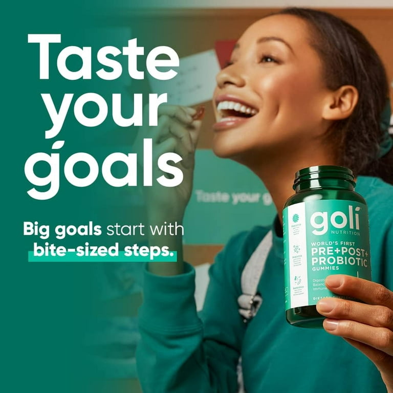 Goli Nutrition Pre+Post+Probiotics Gummies
