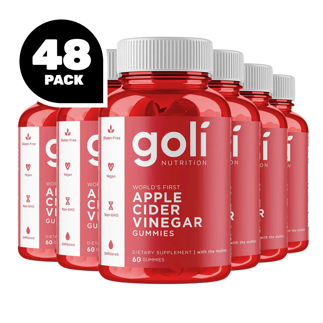 Goli Nutrition Apple Cider Vinegar Gummies, 60 Gummies