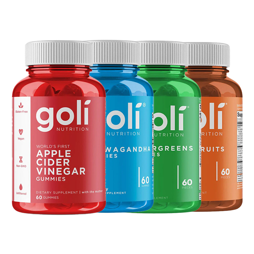 Goli Nutrition "Complete 4-Pack" Bundle
