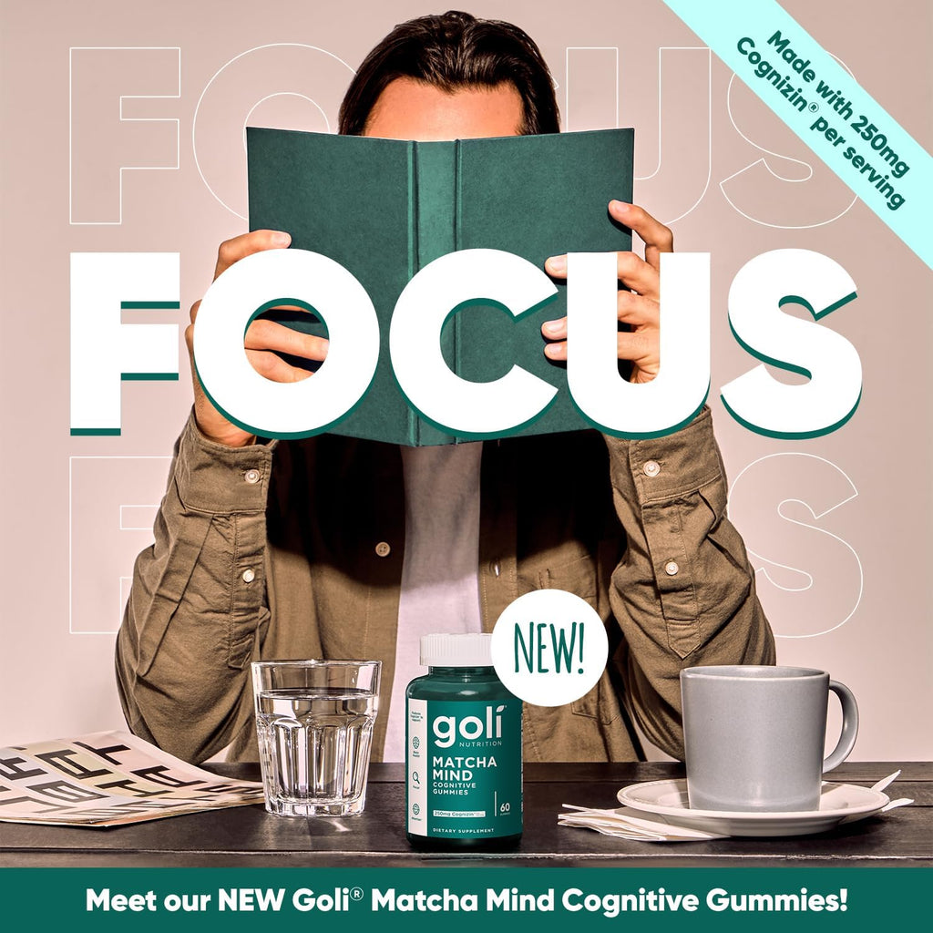 Goli Nutrition Matcha Mind Cognitive Gummies