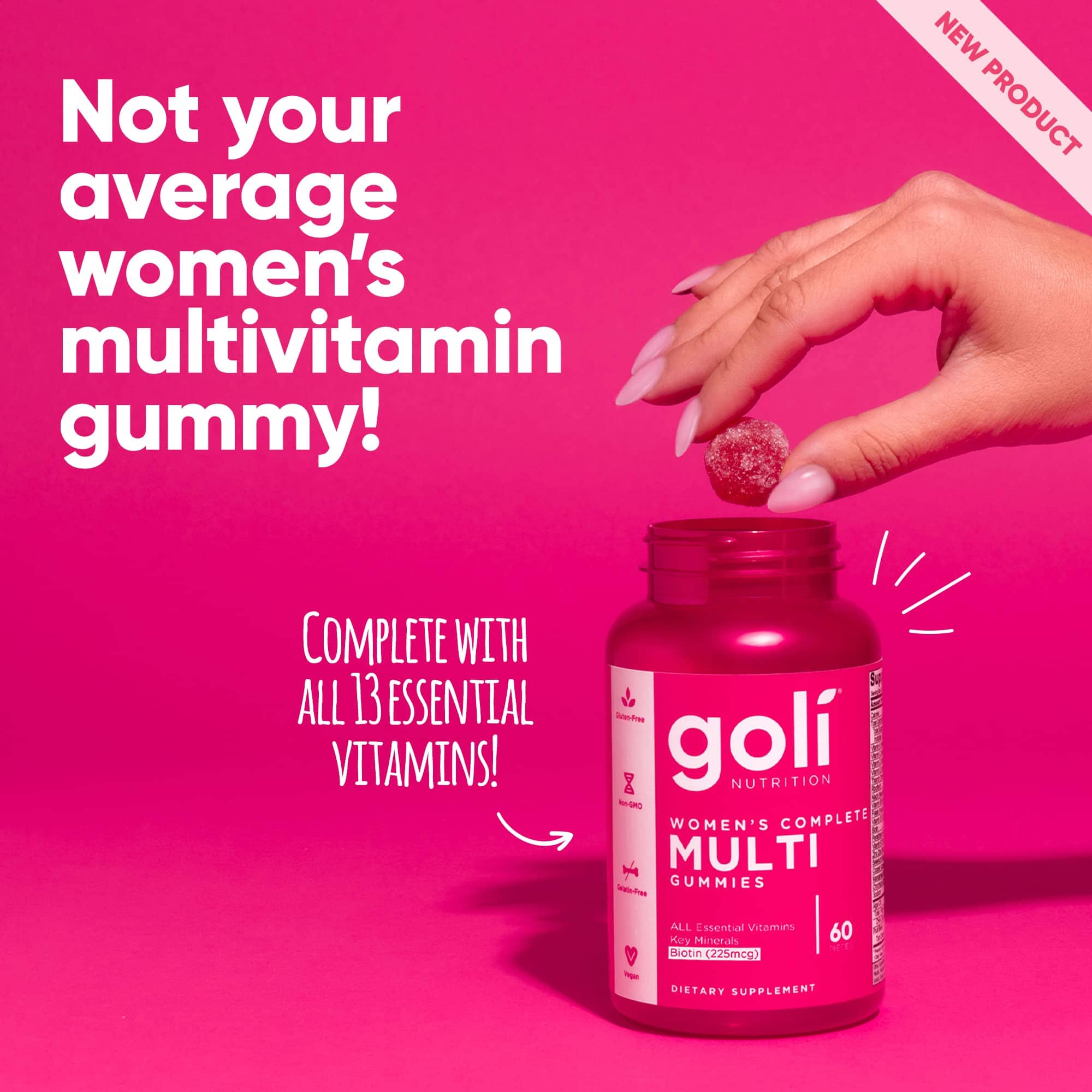 Goli Nutrition Women's Complete Multi Gummies