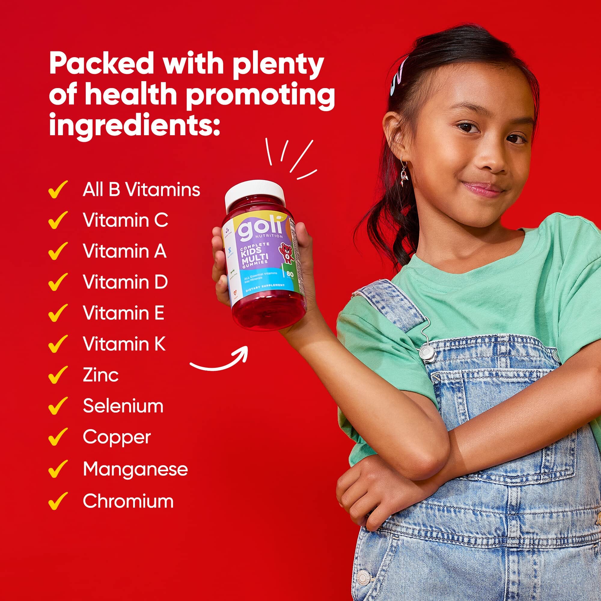 Goli Nutrition Complete Kids Multi Gummies