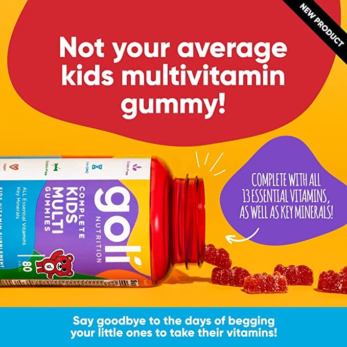 Goli Nutrition Complete Kids Multi Gummies