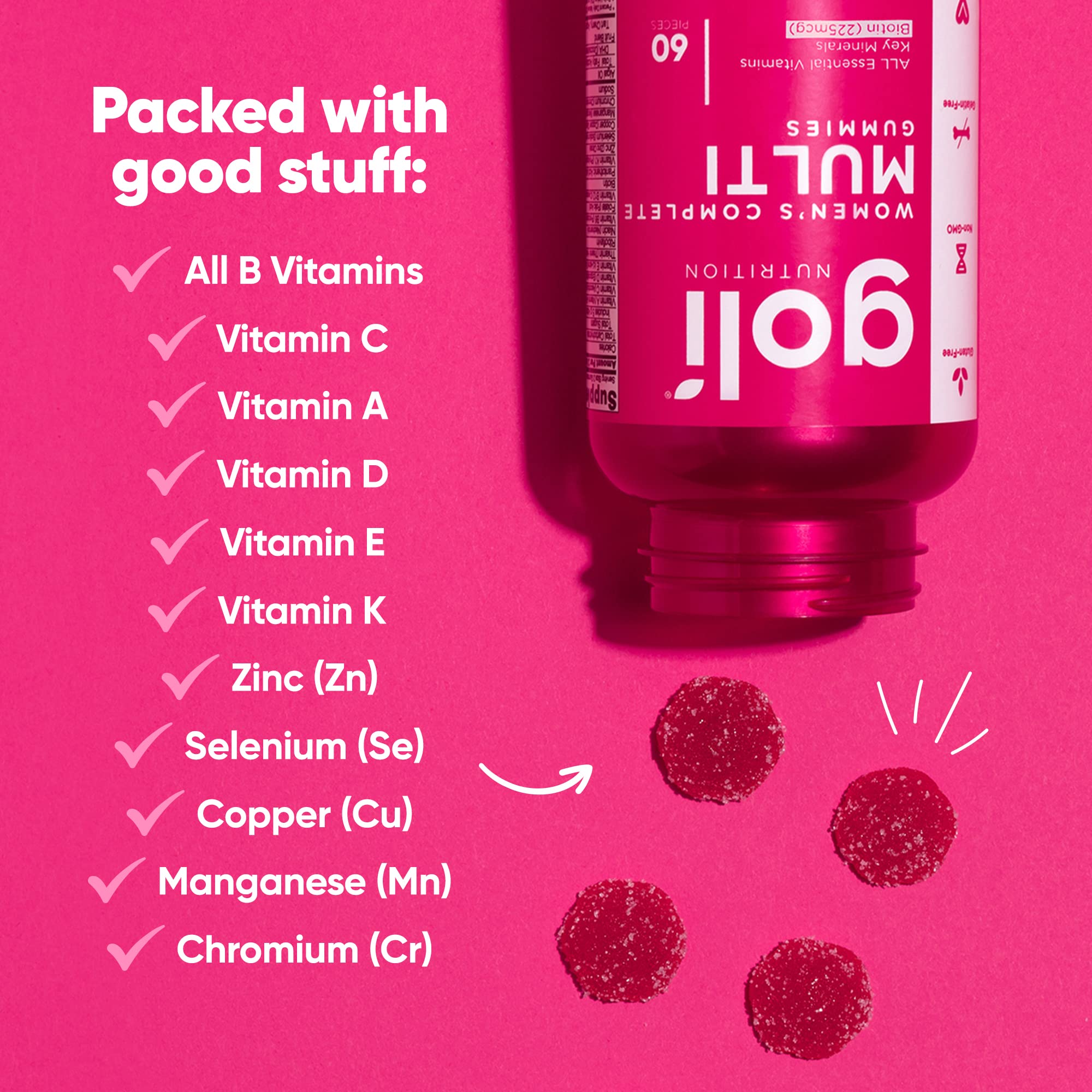 Goli Nutrition Women's Complete Multi Gummies