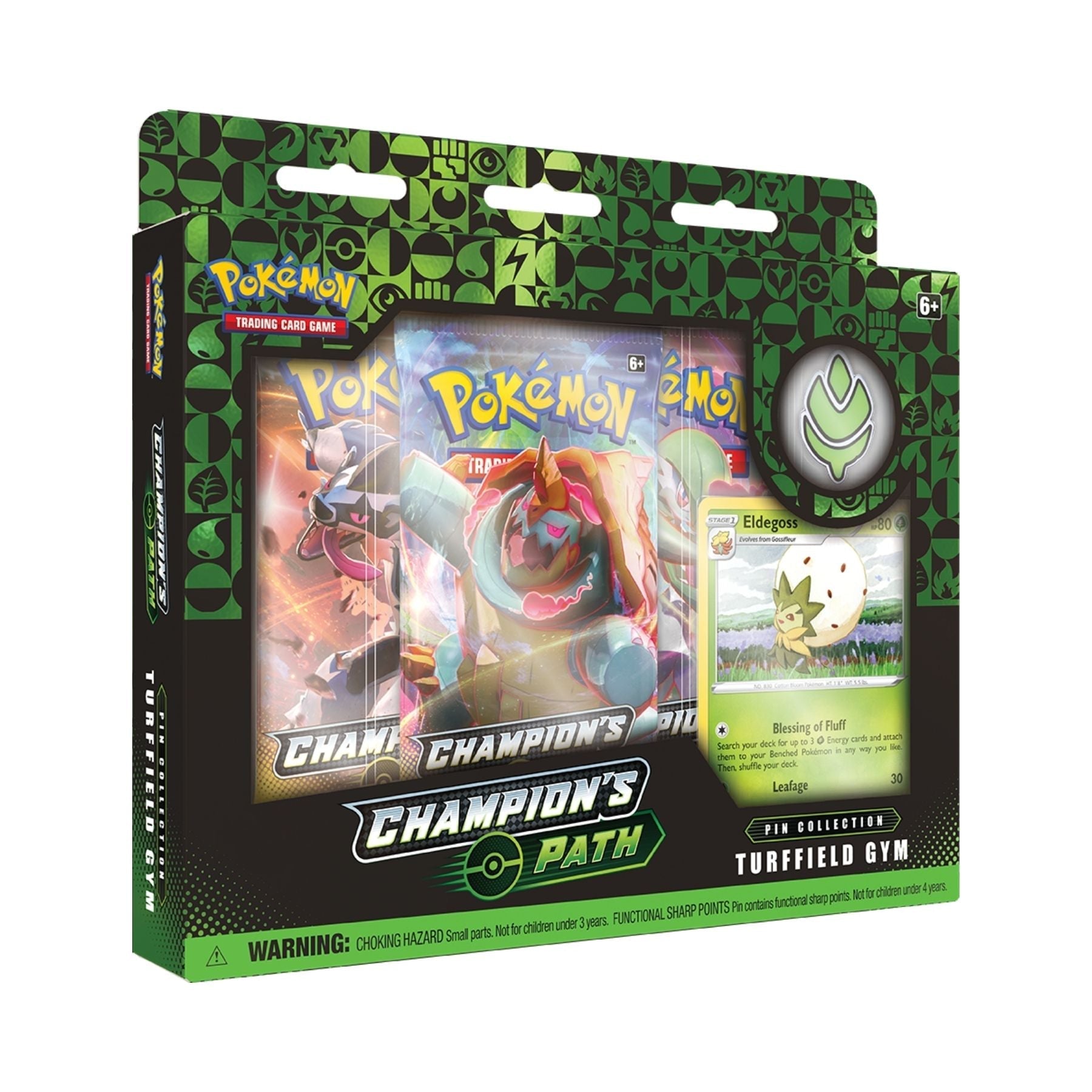 Pokemon - Champion's Path - Turffield Gym Pin