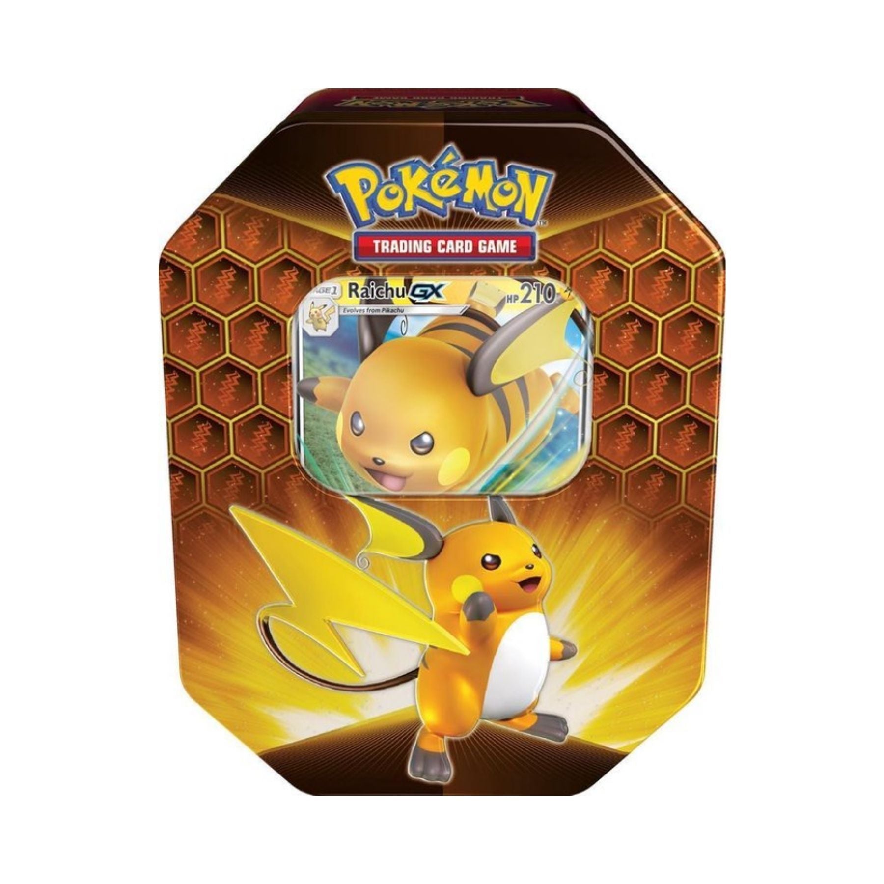 Pokemon - Hidden Fates - Raichu GX Tin