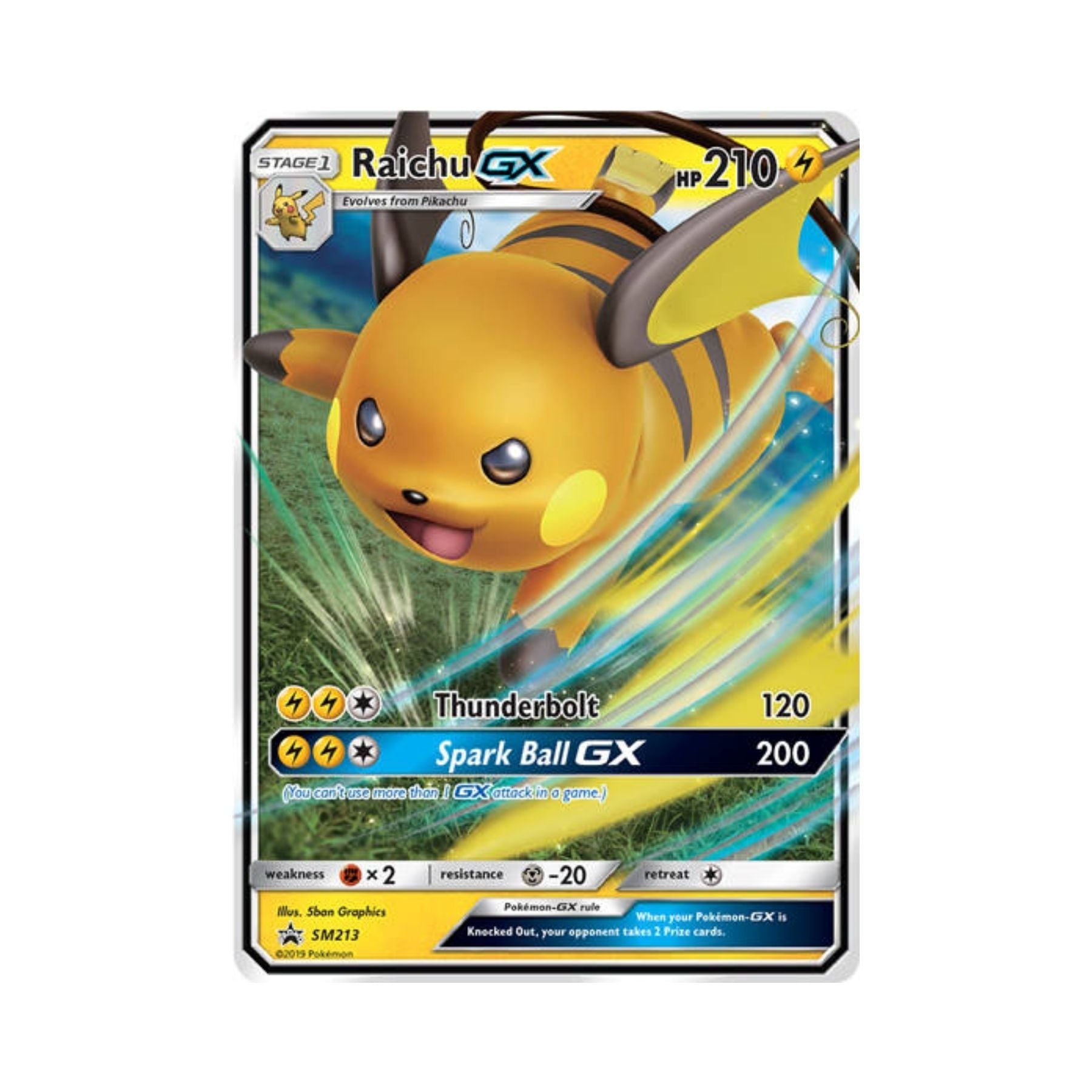 Pokemon - Hidden Fates - Raichu GX Tin