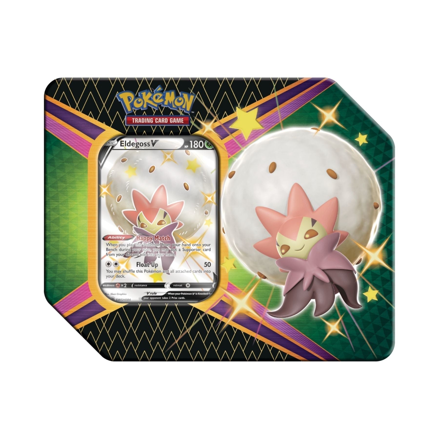 Pokemon - Shining Fates - Eldegoss V Tin
