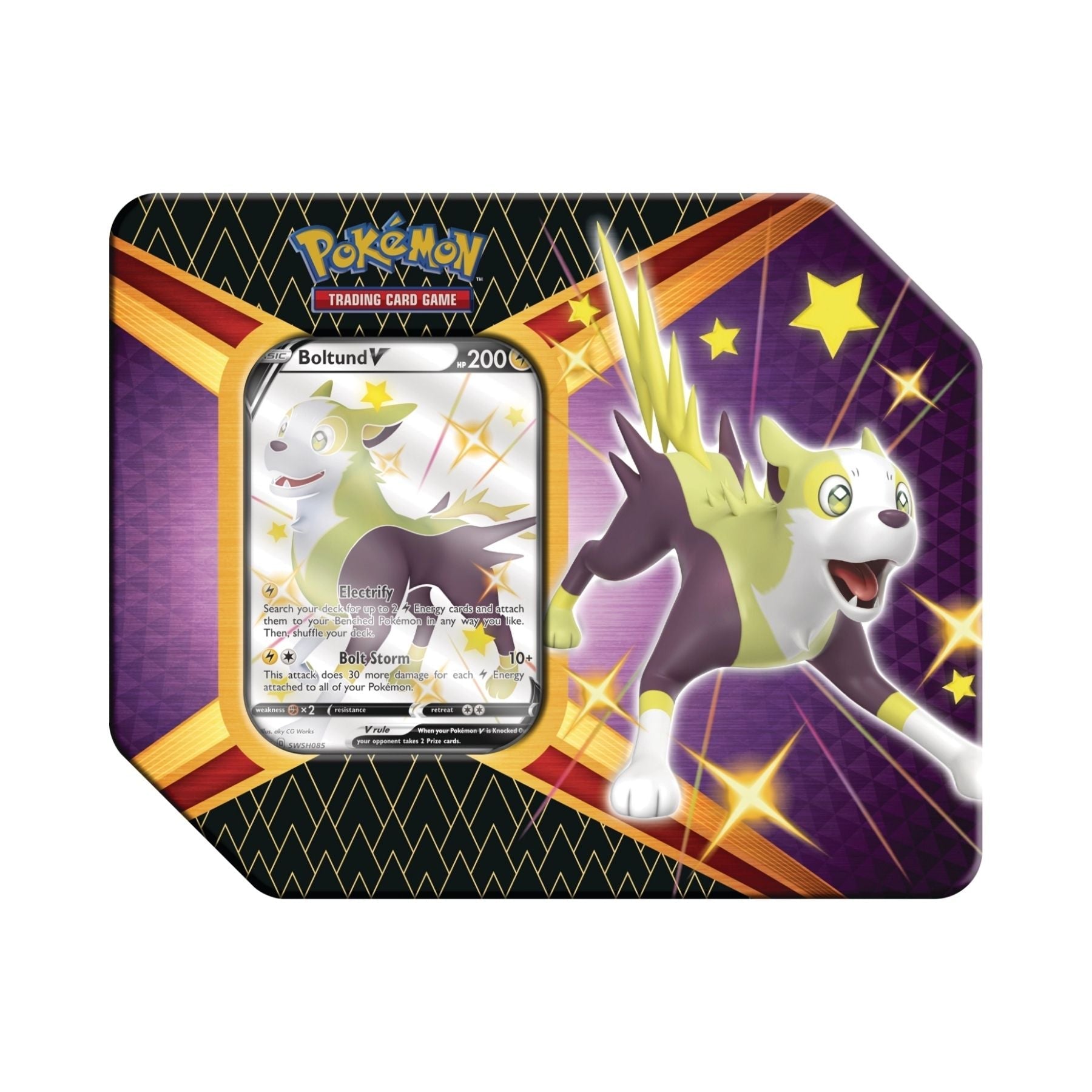Pokemon - Shining Fates - Boltund V Tin