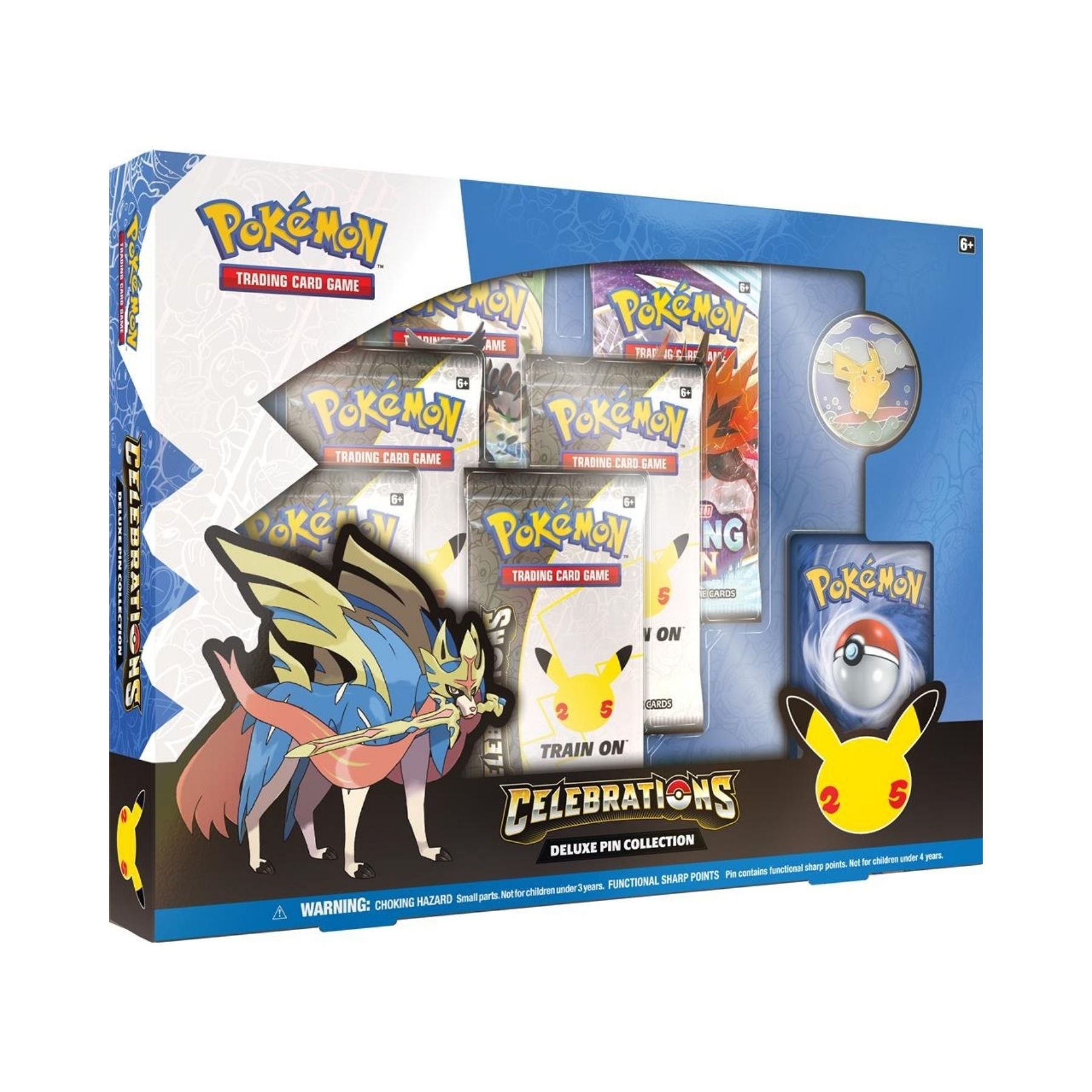 Pokemon - Celebrations - 25th Anniversary - Deluxe Pin