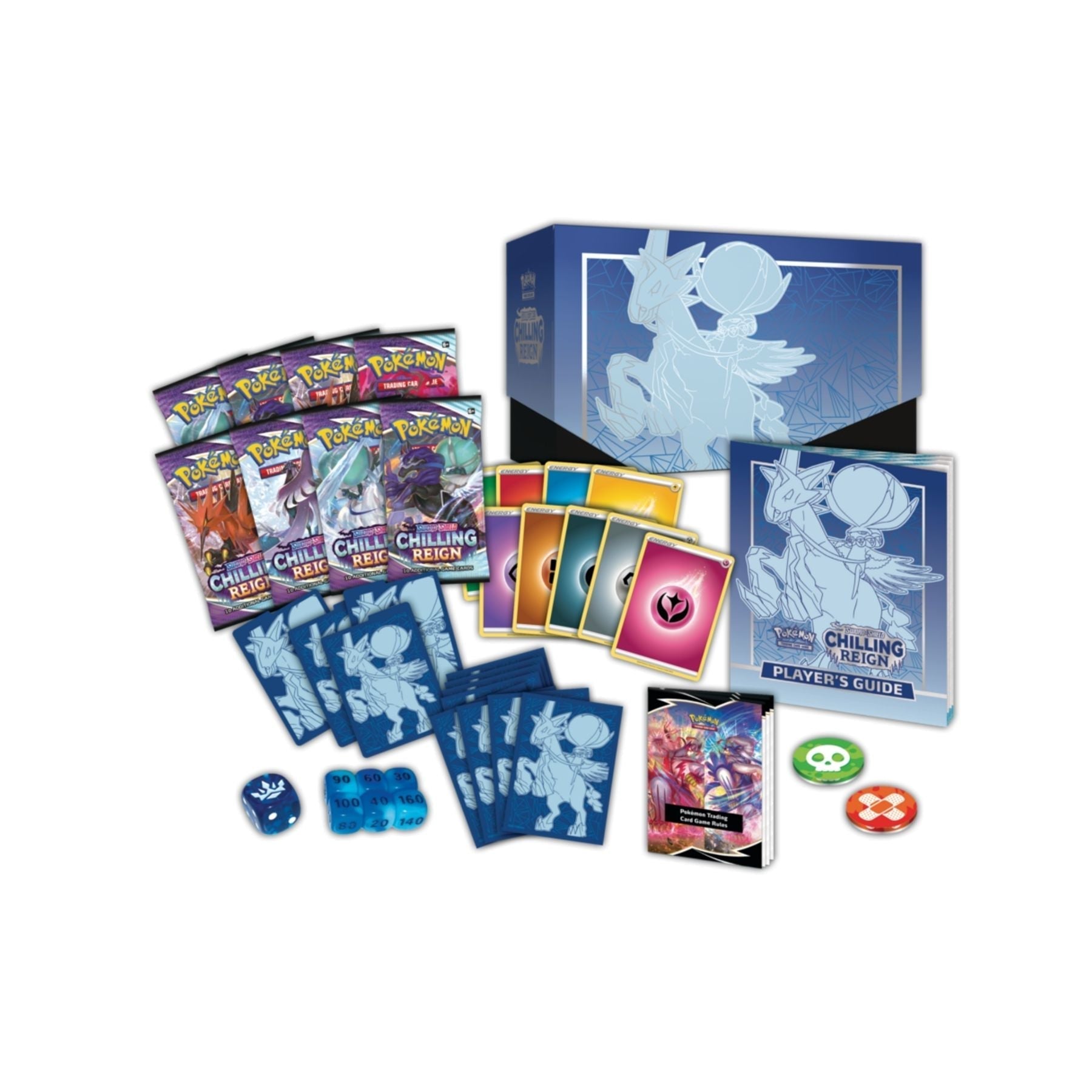 Pokemon - Chilling Reign - Elite Trainer Box - Ice Rider Calyrex