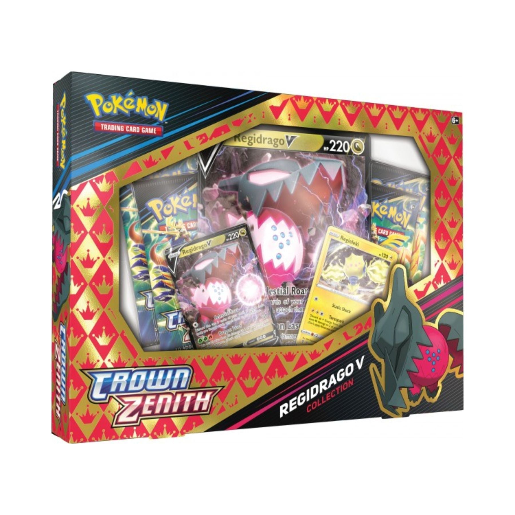 Pokemon - Crown Zenith - Regidrago V Box