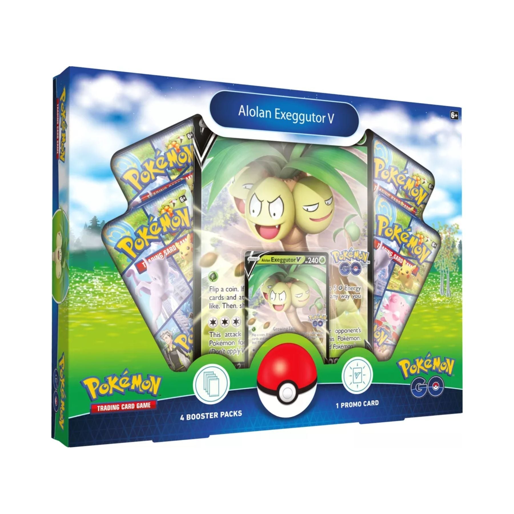 Pokemon GO - Collection Box - Alolan Exeggutor V