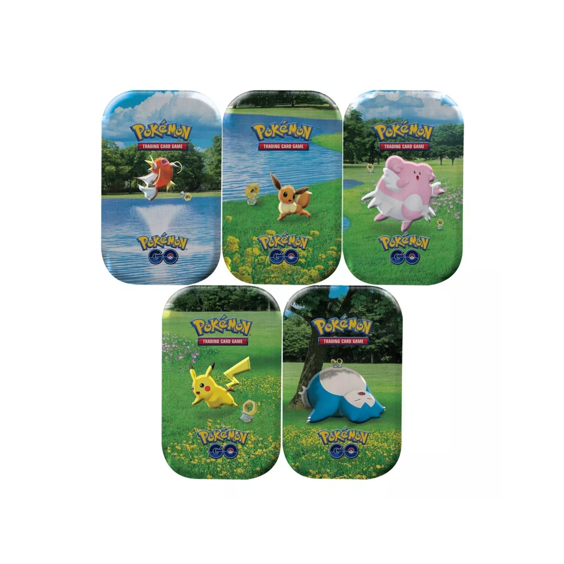 Pokemon GO - Mini Tins - Display of 10