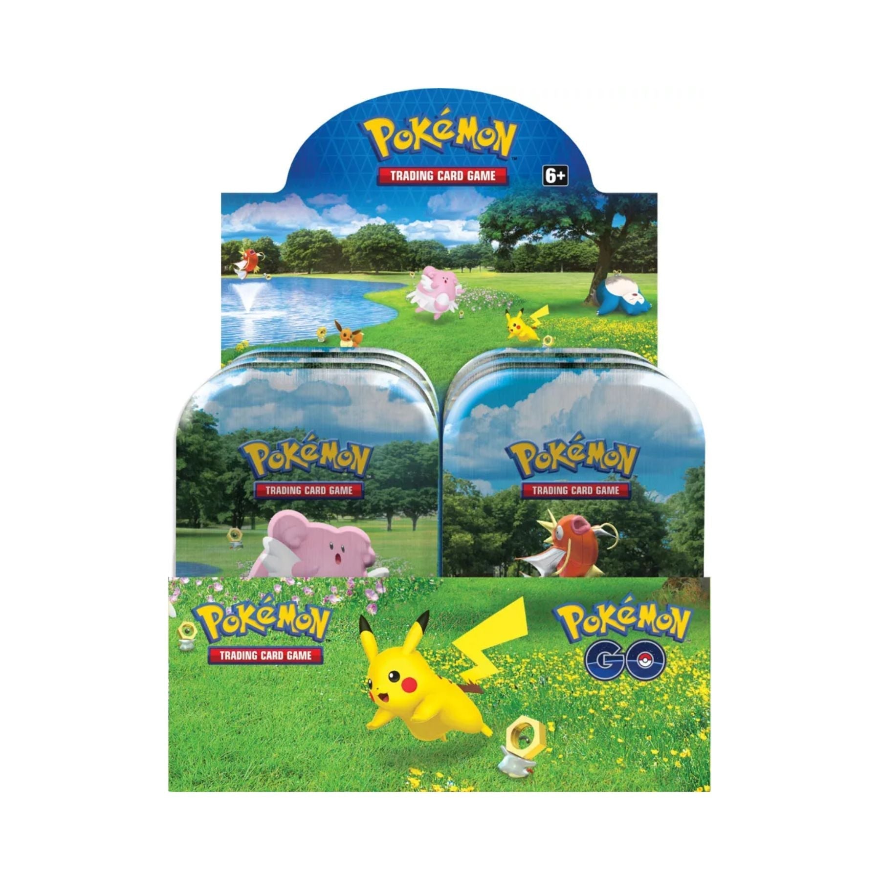 Pokemon GO - Mini Tins - Display of 10