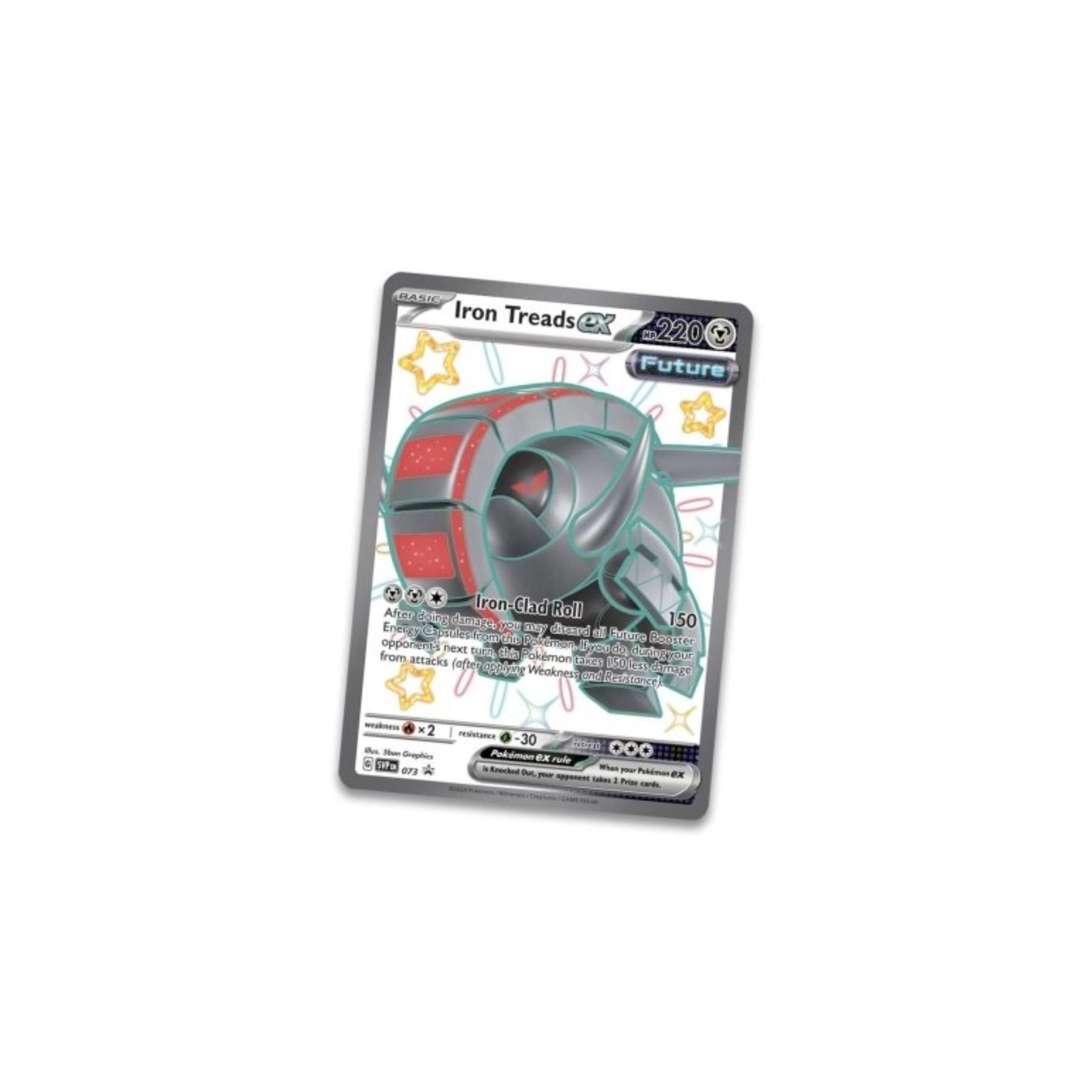 Pokemon - Paldean Fates - Iron Treads EX Tin