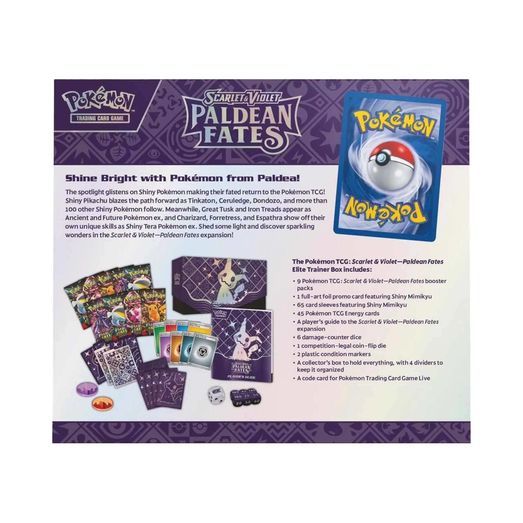 Pokemon - Paldean Fates - Elite Trainer Box