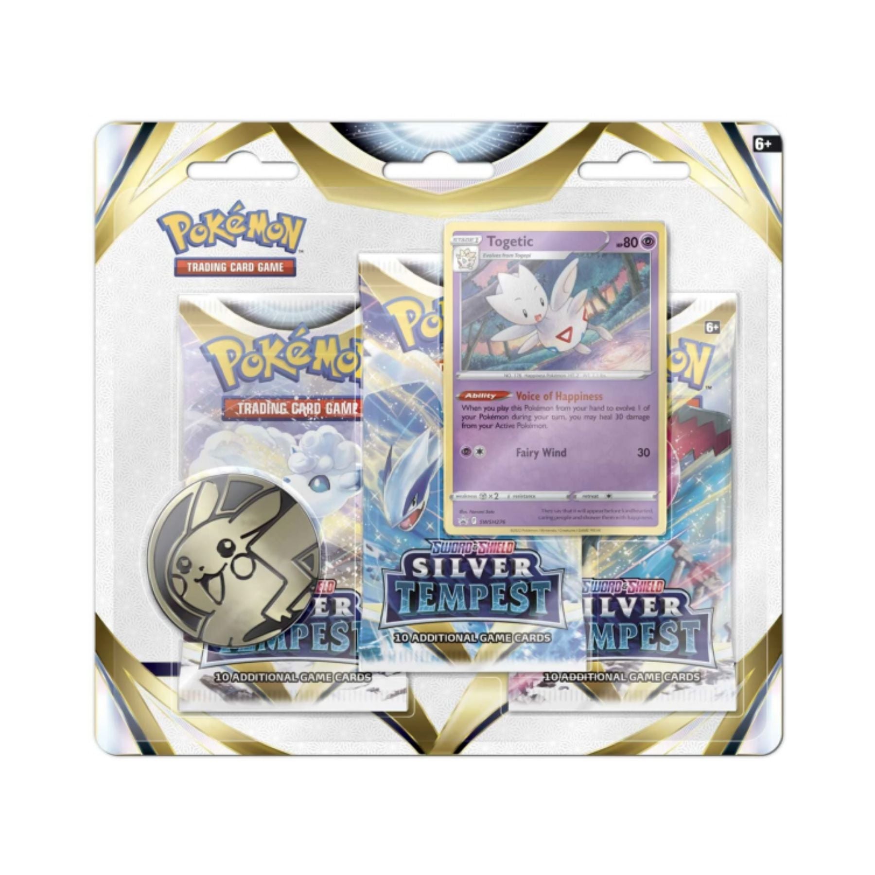 Pokemon - Silver Tempest - 3 Pack Blister - Togetic