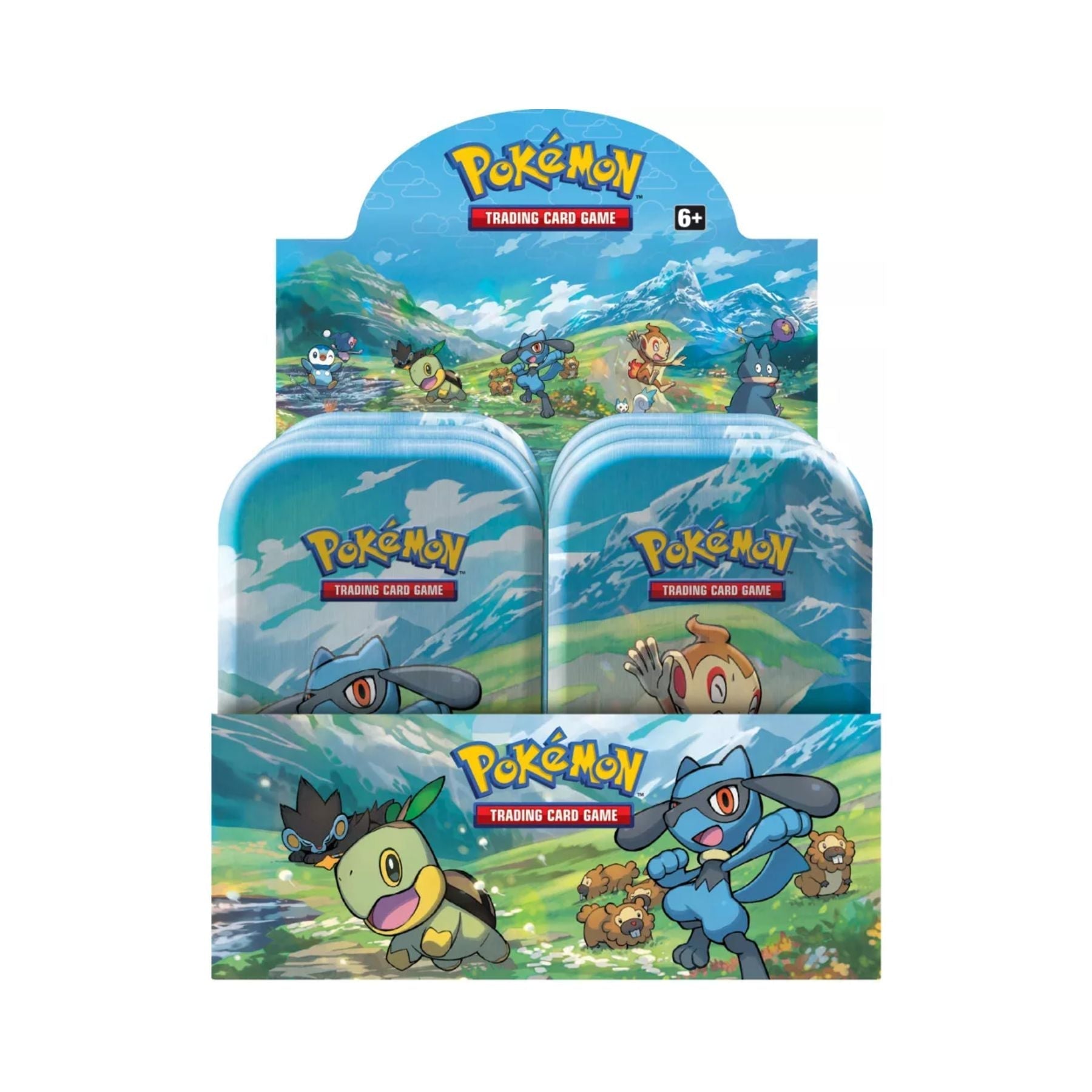 Pokemon - Sinnoh Stars Mini Tins Display