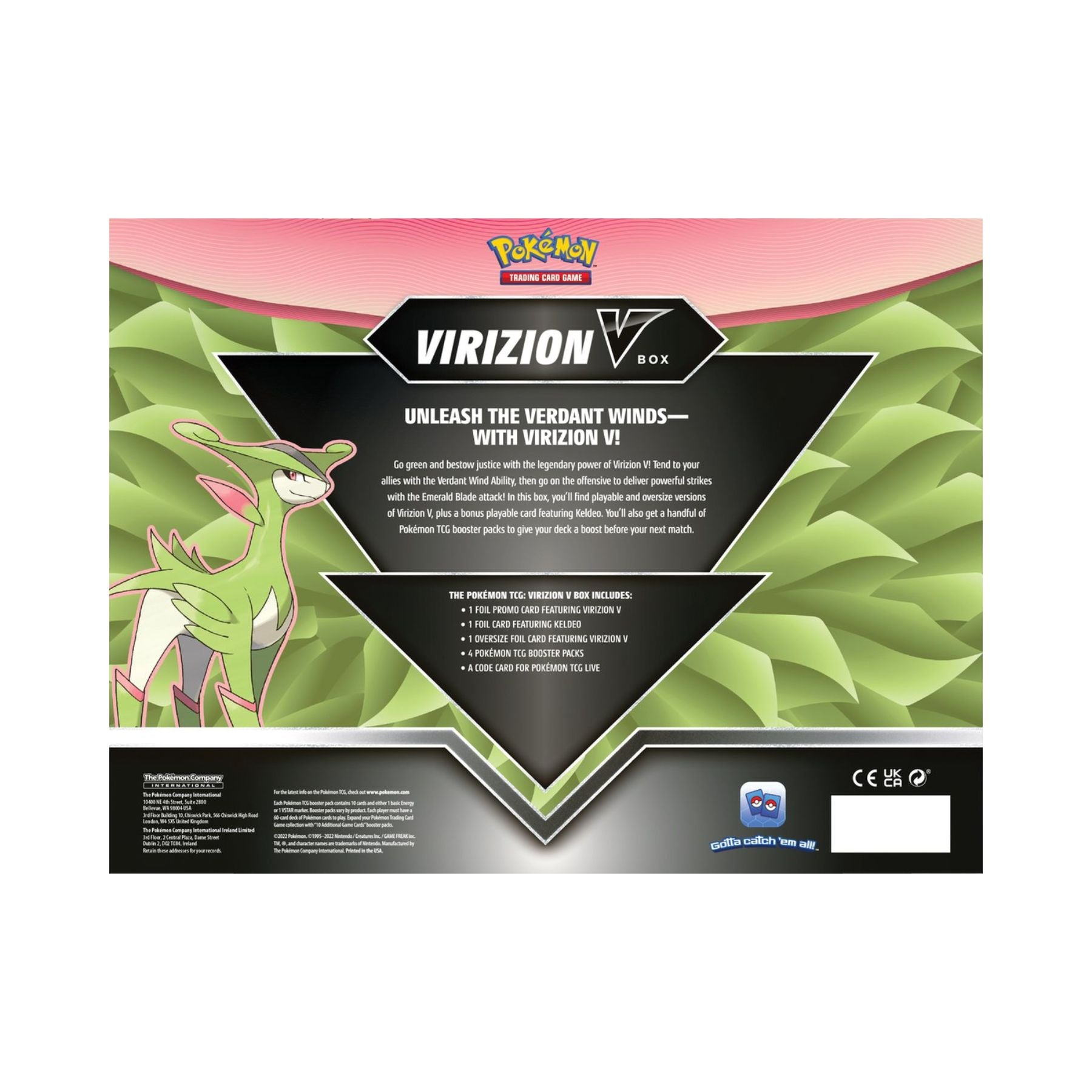 Pokemon - Virizion V Box