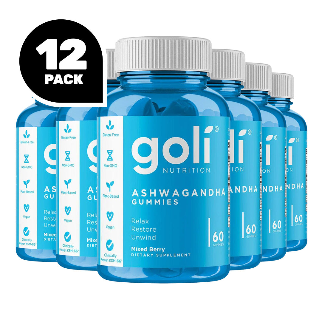 Goli Nutrition Ashwagandha Gummies, 60 Gummies