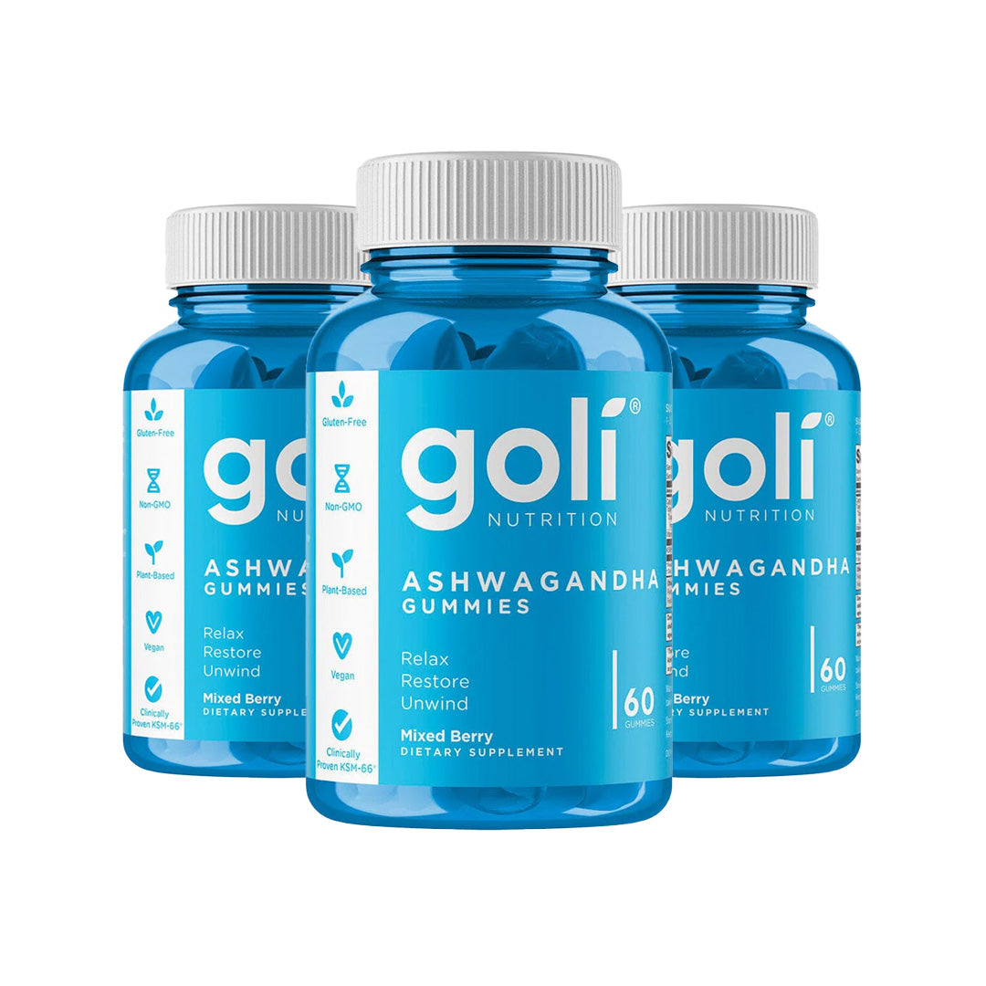 Goli Nutrition Ashwagandha Gummies, 60 Gummies