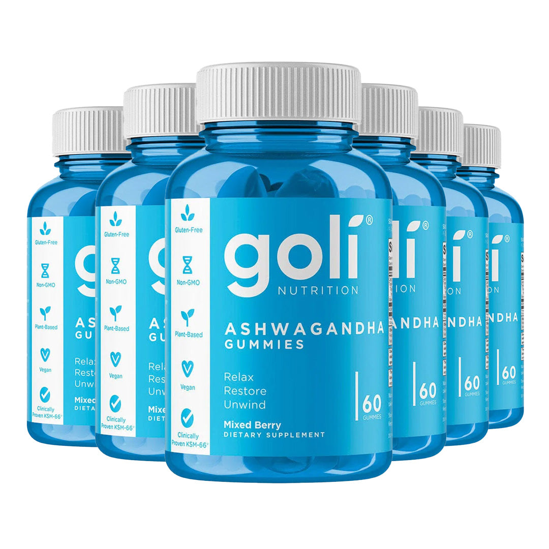 Goli Nutrition Ashwagandha Gummies, 60 Gummies