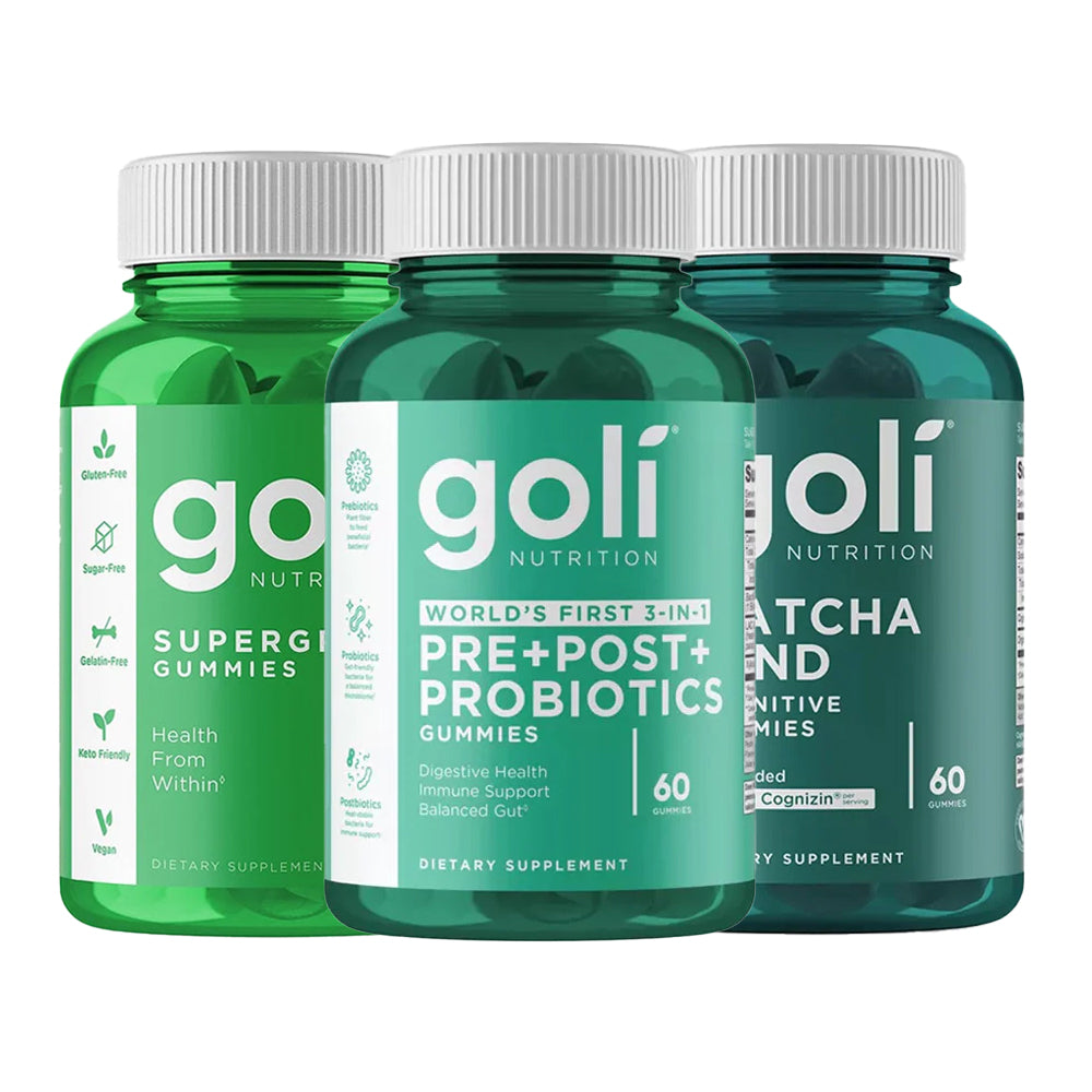 Goli Nutrition "Go Green" Bundle
