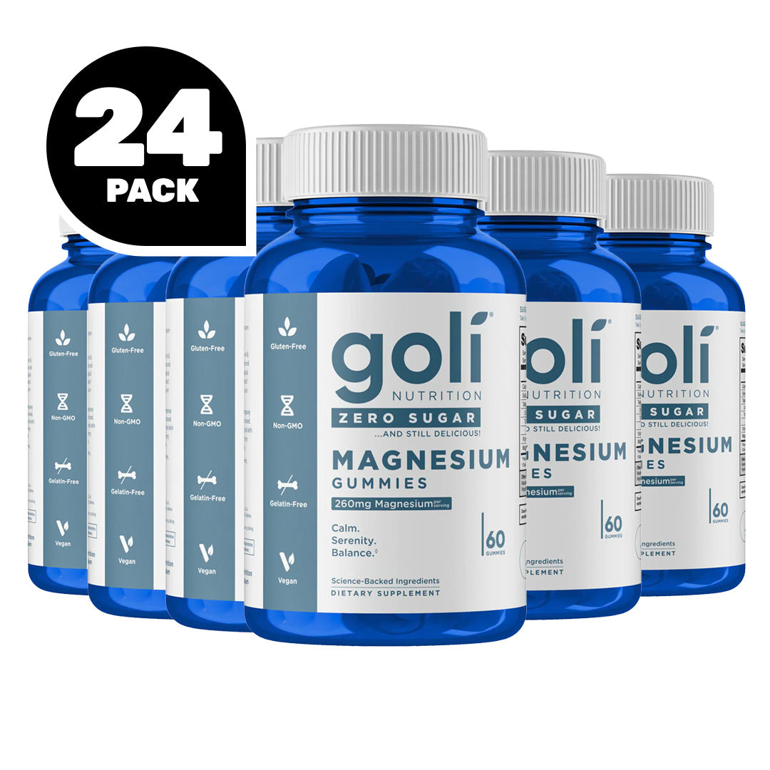Goli Nutrition Magnesium Zero Sugar Gummies, 60 Gummies
