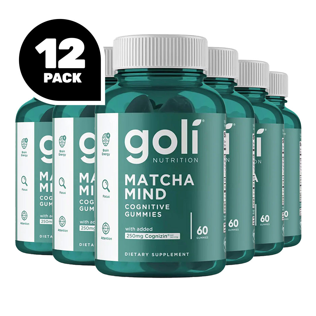 Goli Nutrition Matcha Mind Cognitive Gummies