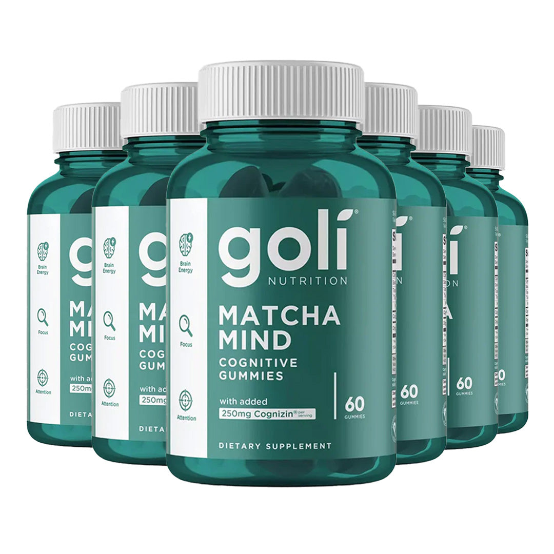 Goli Nutrition Matcha Mind Cognitive Gummies