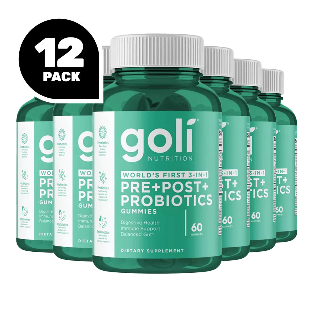 Goli Nutrition Pre+Post+Probiotics Gummies