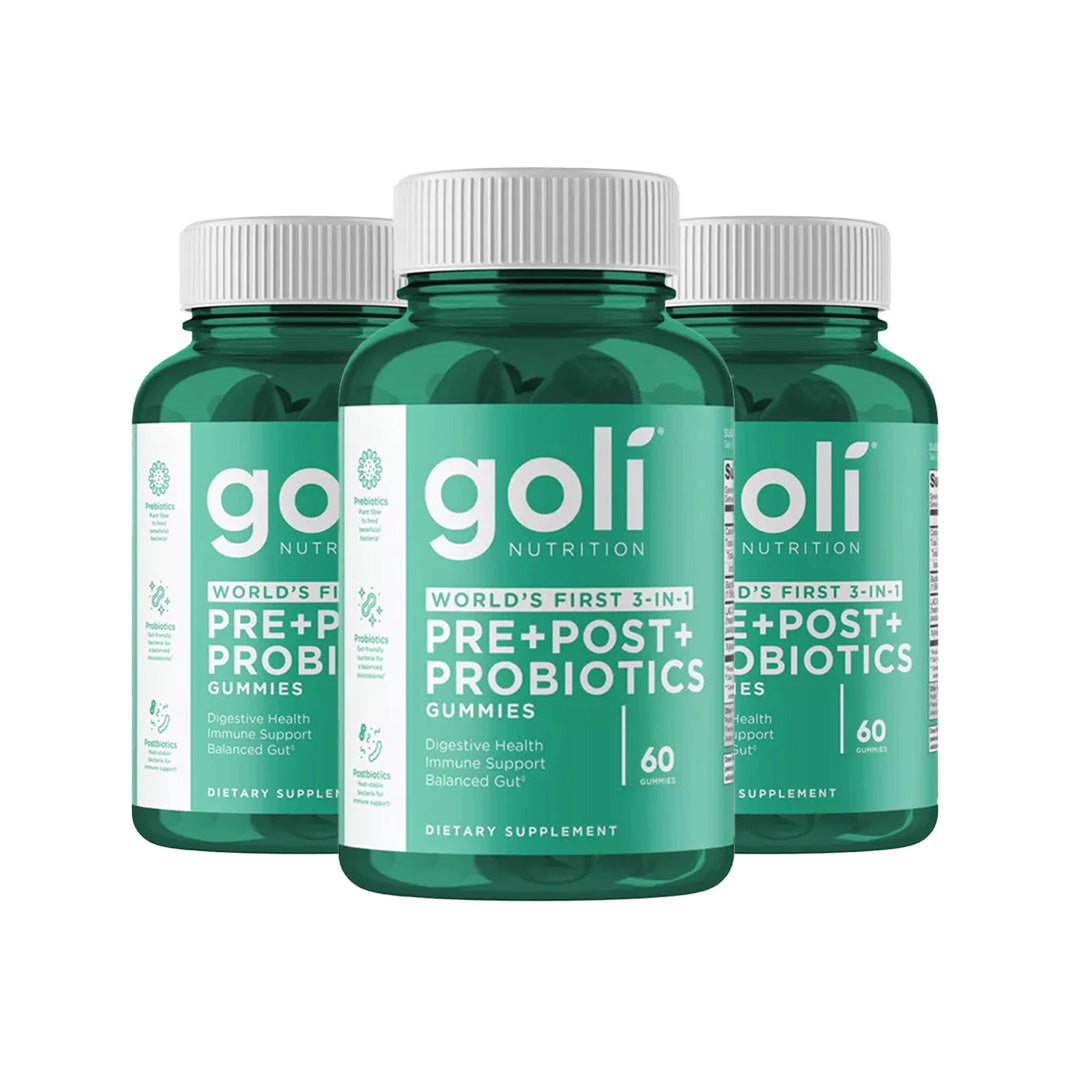 Goli Nutrition Pre+Post+Probiotics Gummies