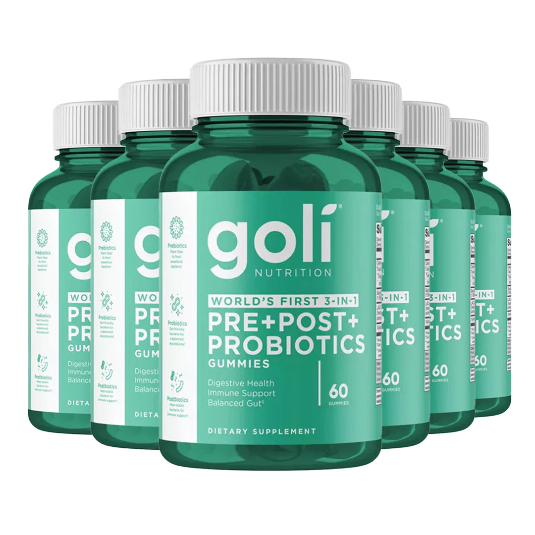 Goli Nutrition Pre+Post+Probiotics Gummies