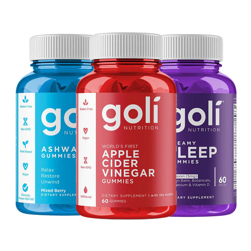 Goli Nutrition "Reset, Relax, Restore" Bundle