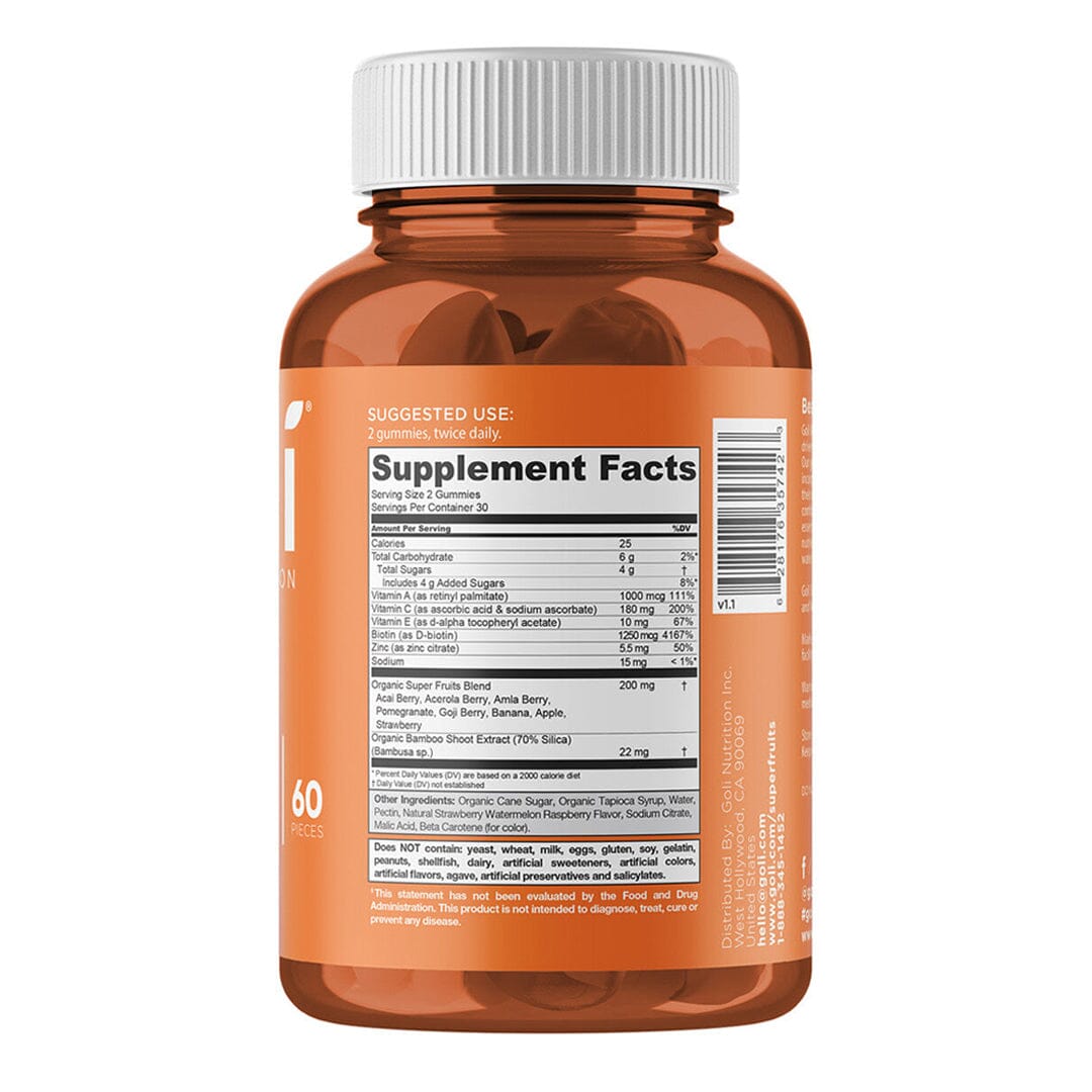 Goli Nutrition Superfruits Gummies