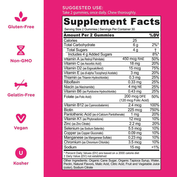 Goli Nutrition Women's Complete Multi Gummies